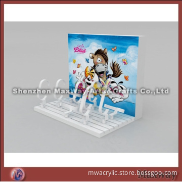 White Finely Designed Acrylic Watch Display/Holder Stand